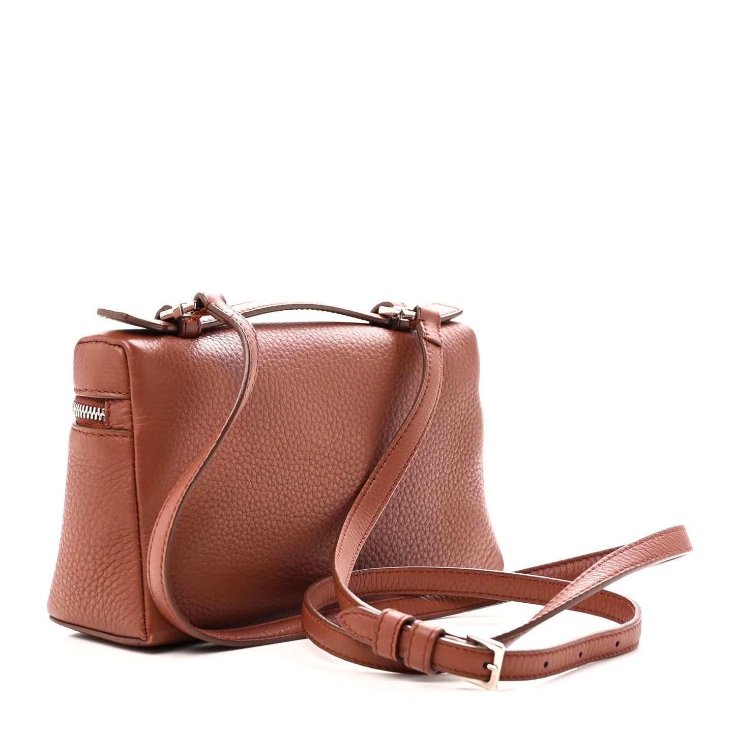 Grained Calfskin L19 Extra Pocket Pouch Kummel