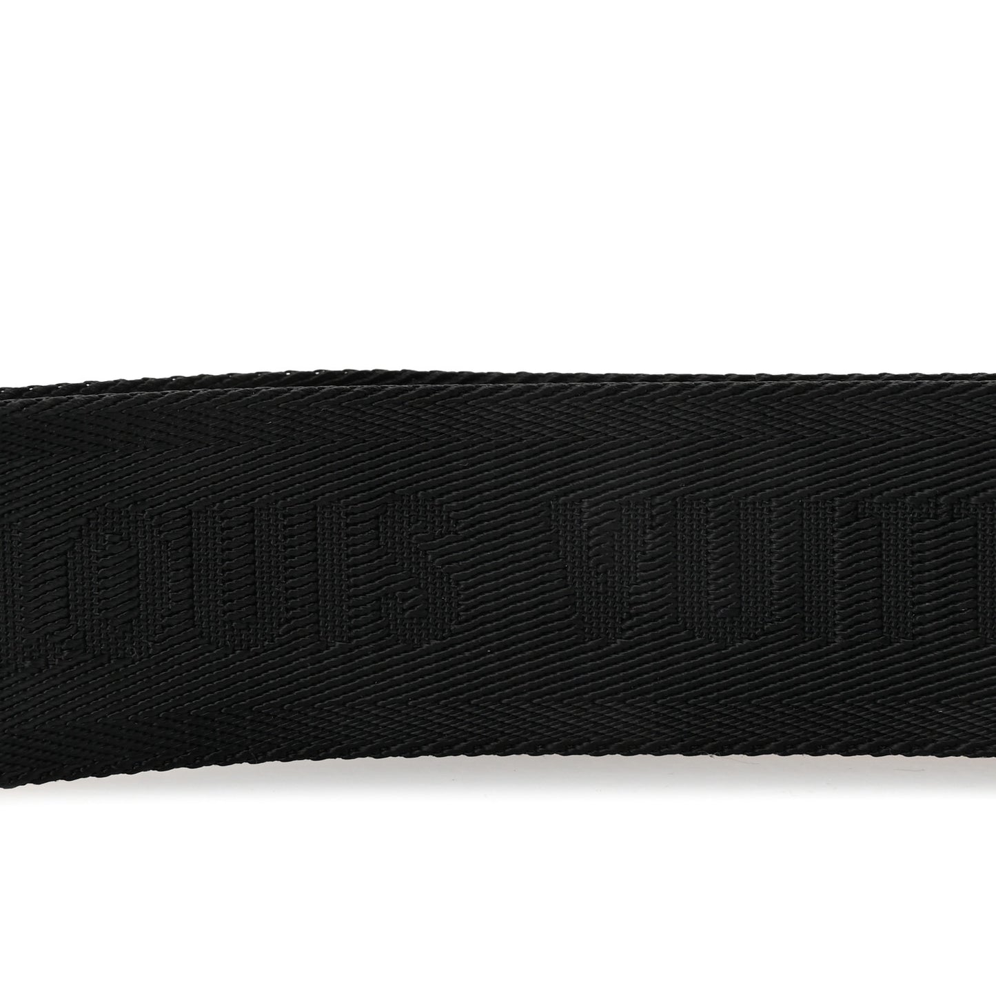 Nylon Alpha Messenger Strap Black Sky Blue