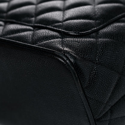 Chanel Caviar Quilted Medallion Tote Black 13 of 14