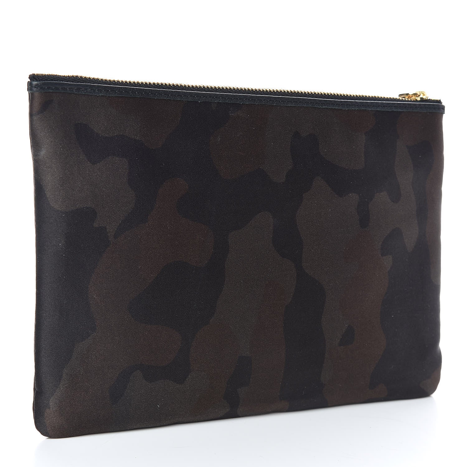 Burberry Satin Camouflage Zip Pouch Multicolor 3 of 7