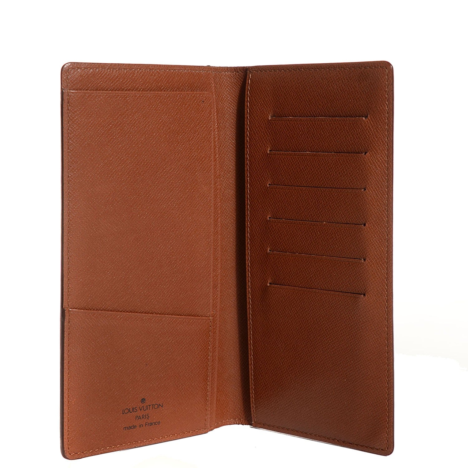 Louis Vuitton Monogram Porte Valeurs Checkbook Wallet 5 of 7