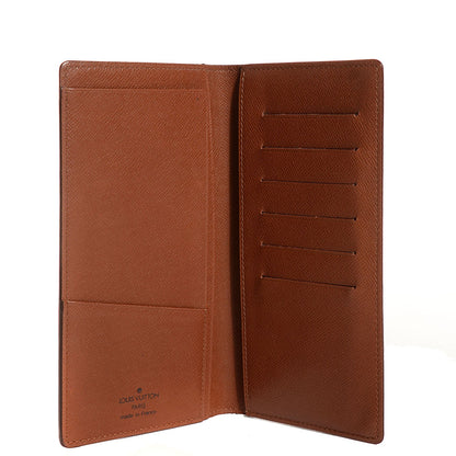 Louis Vuitton Monogram Porte Valeurs Checkbook Wallet 5 of 7