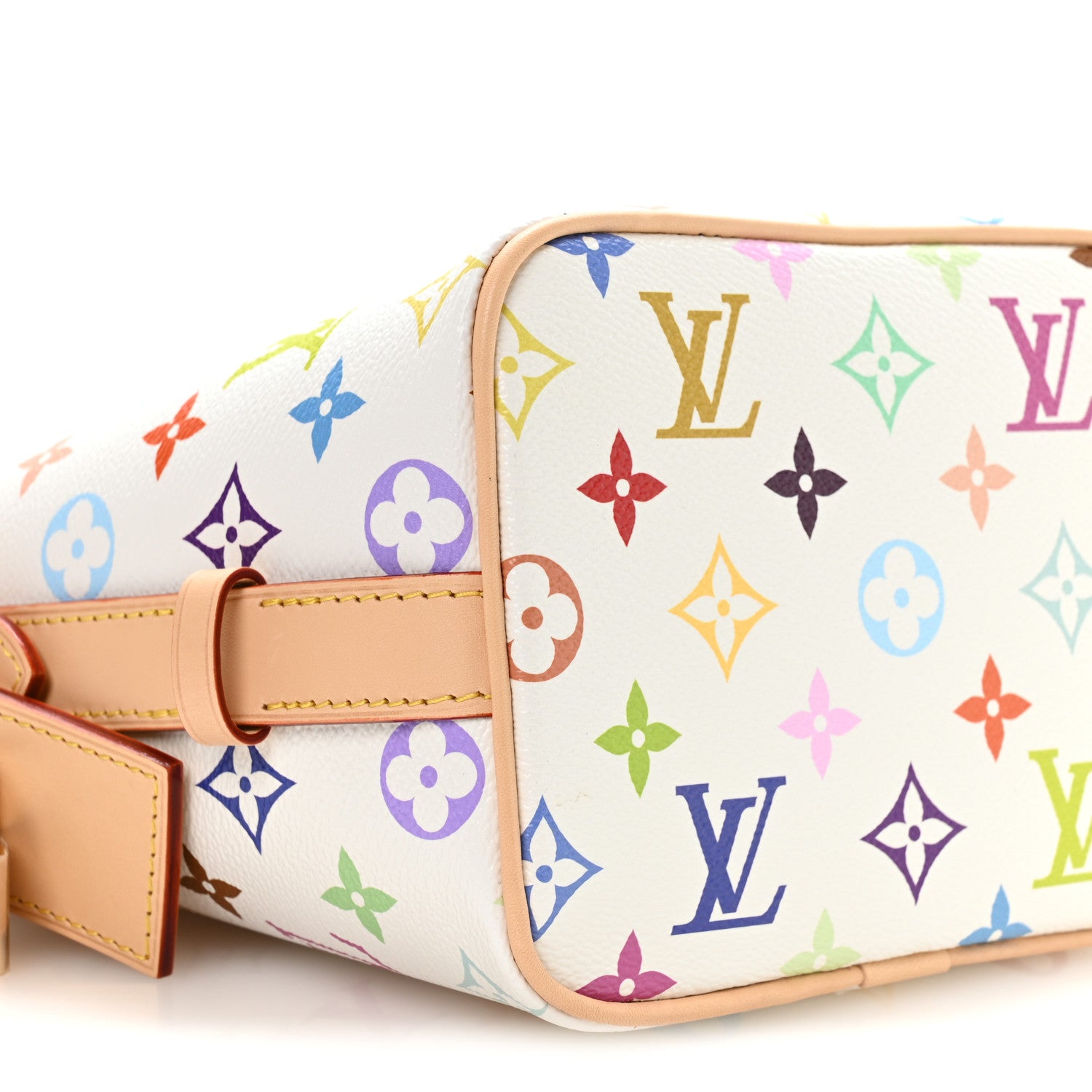 Louis Vuitton LV x TM Monogram Multicolor All In BB White 9 of 11