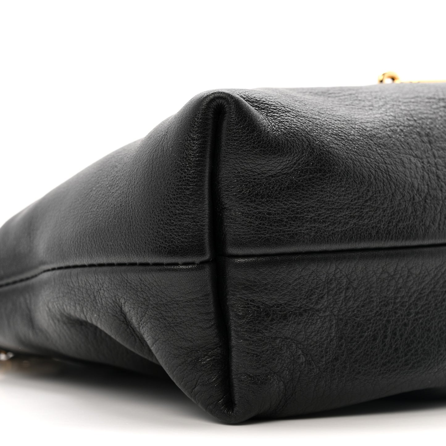 Calfskin House Check Little Crush Black