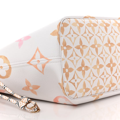 Louis Vuitton Monogram Giant By The Pool 2.0 Neverfull MM Beige 8 of 9