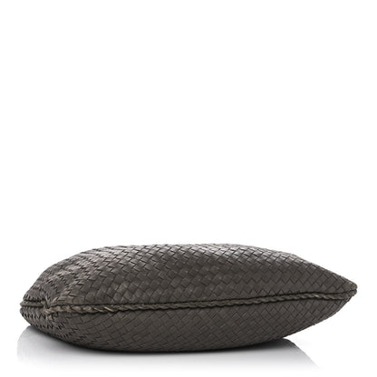 Bottega Veneta Nappa Intrecciato Large Veneta Hobo Grey 5 of 9