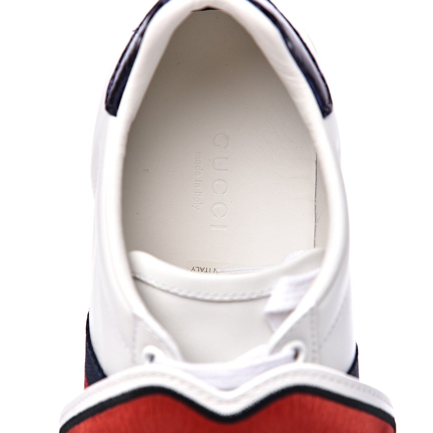 Calfskin Ayers Blind For Love Embroidered Womens Ace Sneakers 35.5 White