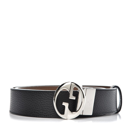 Gucci Calfskin 1973 Reversible Belt 100 40 Black Brown 1 of 7