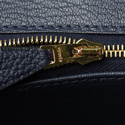 Hermes Togo Birkin 25 Bleu Nuit 18 of 27