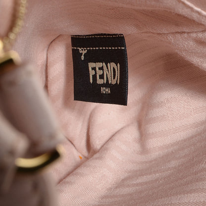 Fendi Vitello Elite Flamingo Petite 2Jours Tote Rosa Plaster 7 of 9