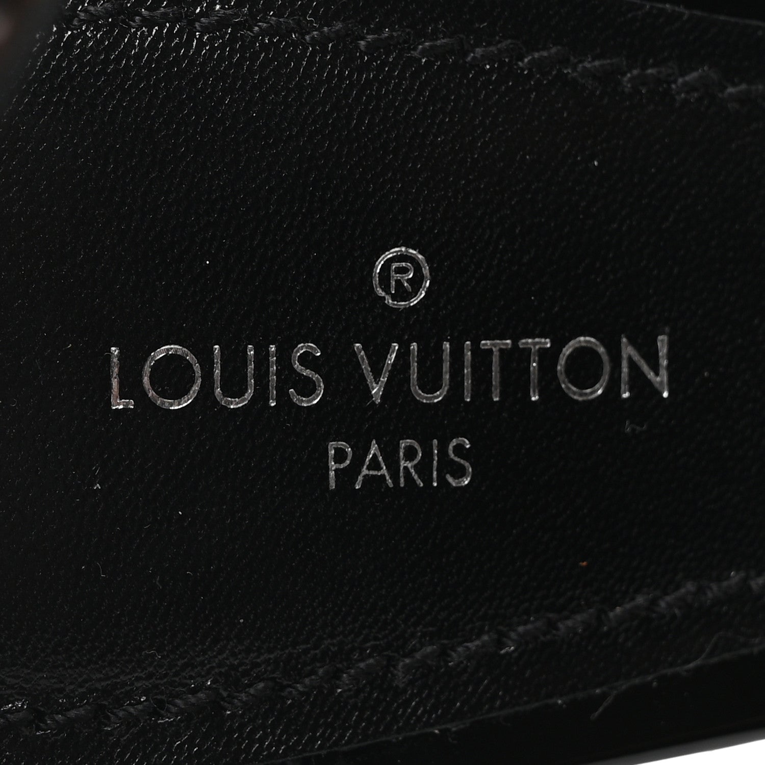 Louis Vuitton Patent Monogram Call Back Sandals 37 Black 8 of 10