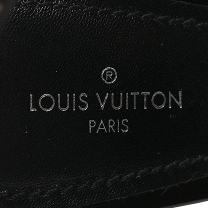 Louis Vuitton Patent Monogram Call Back Sandals 37 Black 8 of 10