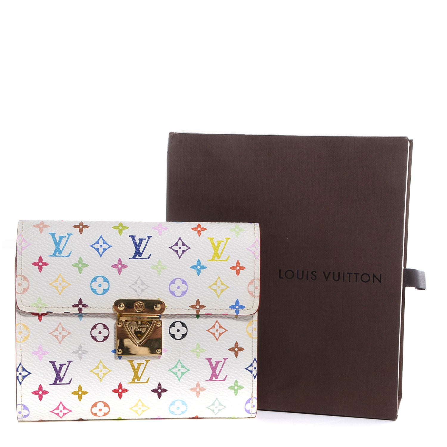 Louis Vuitton Monogram Multicolor Koala Wallet White 5 of 8