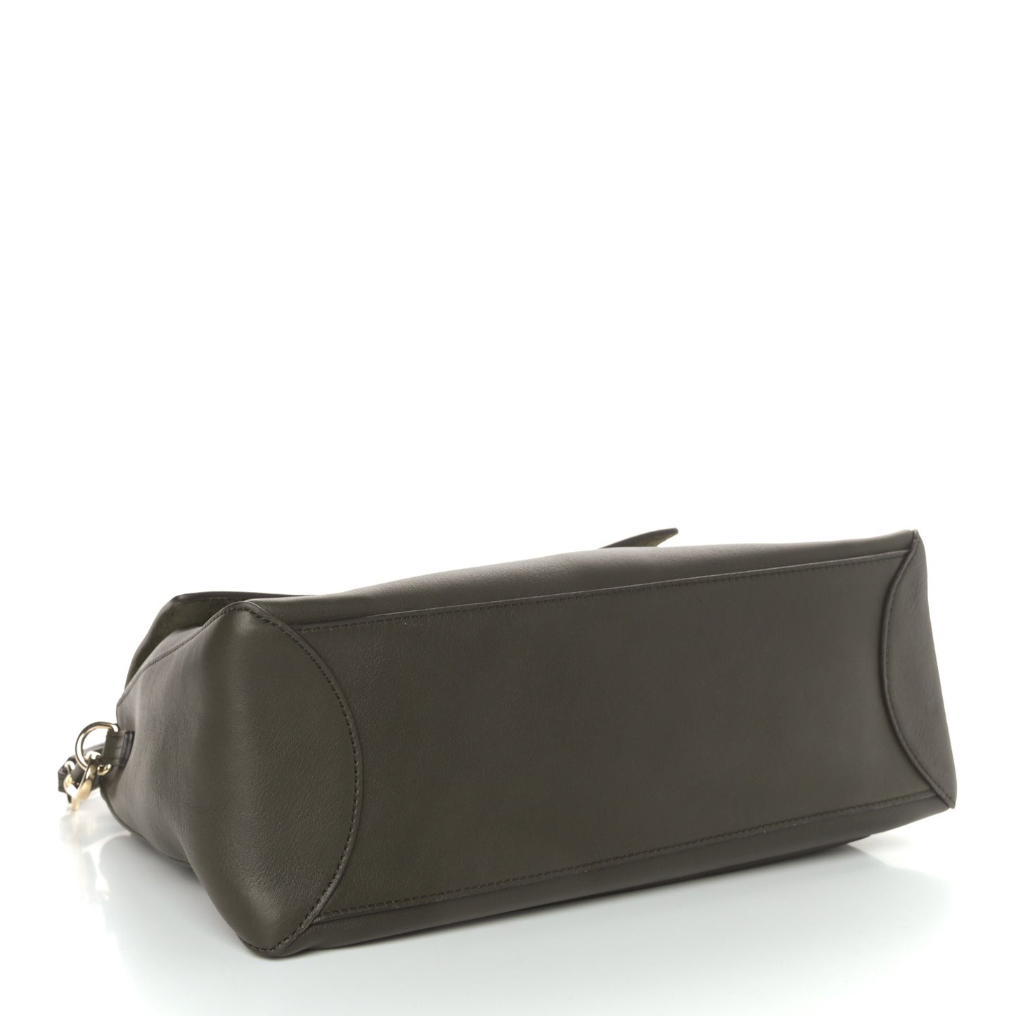 Calfskin Small Faye Day Shoulder Bag Deep Forest