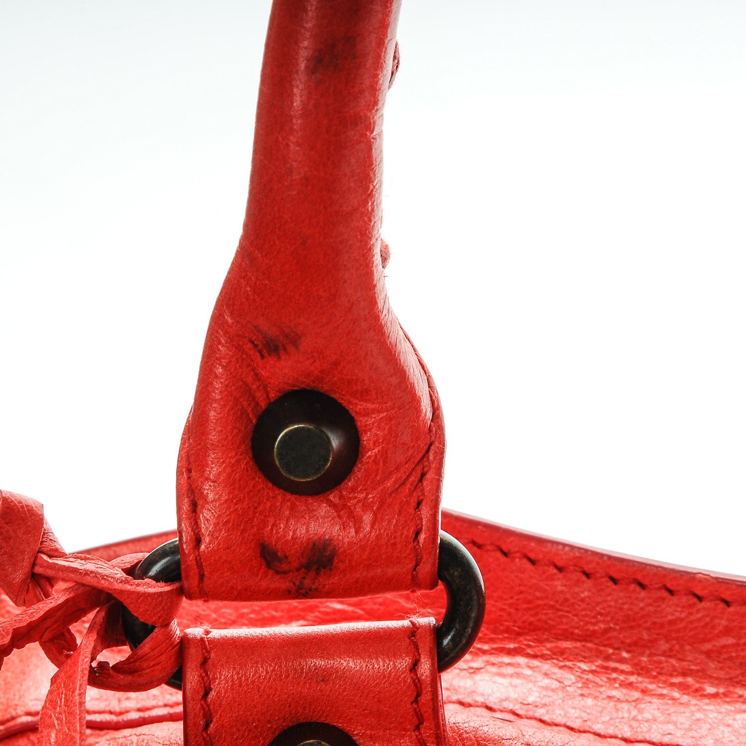 Balenciaga Agneau Classic Hardware City Vermillion 11 of 12