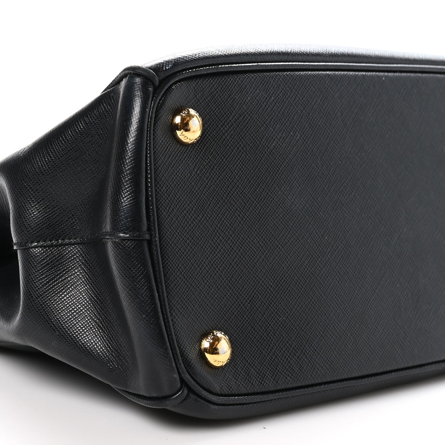 Prada Saffiano Small Galleria Double Zip Tote Black 8 of 10