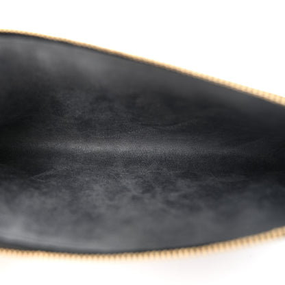 Louis Vuitton Epi Pochette Accessories 24 Black 5 of 10