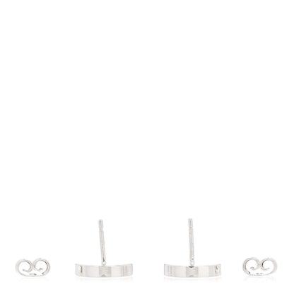 Gucci Sterling Silver Round Stud Earrings 3 of 4