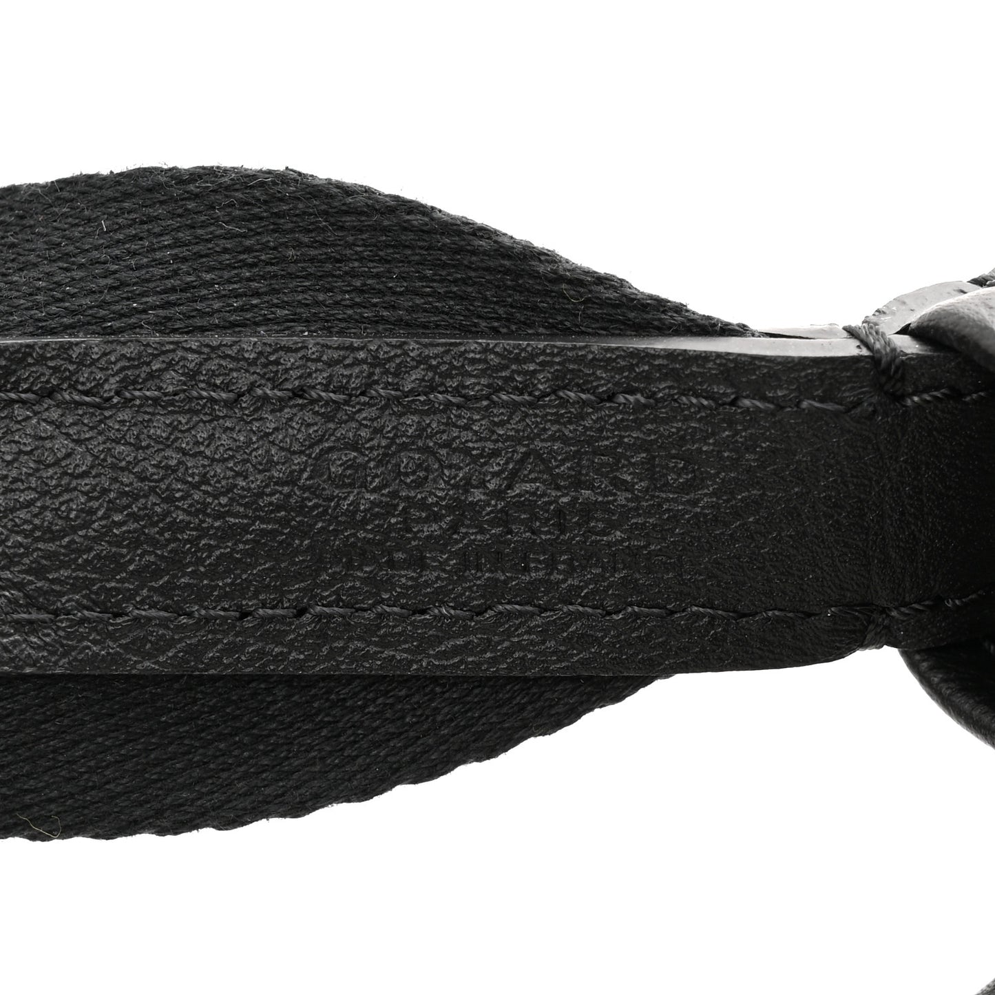 Goyardine Capetien Messenger Bag Black