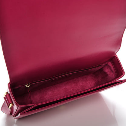 Saint Laurent Calfskin Medium Classic Monogram Universite Bag Fuchsia 5 of 9