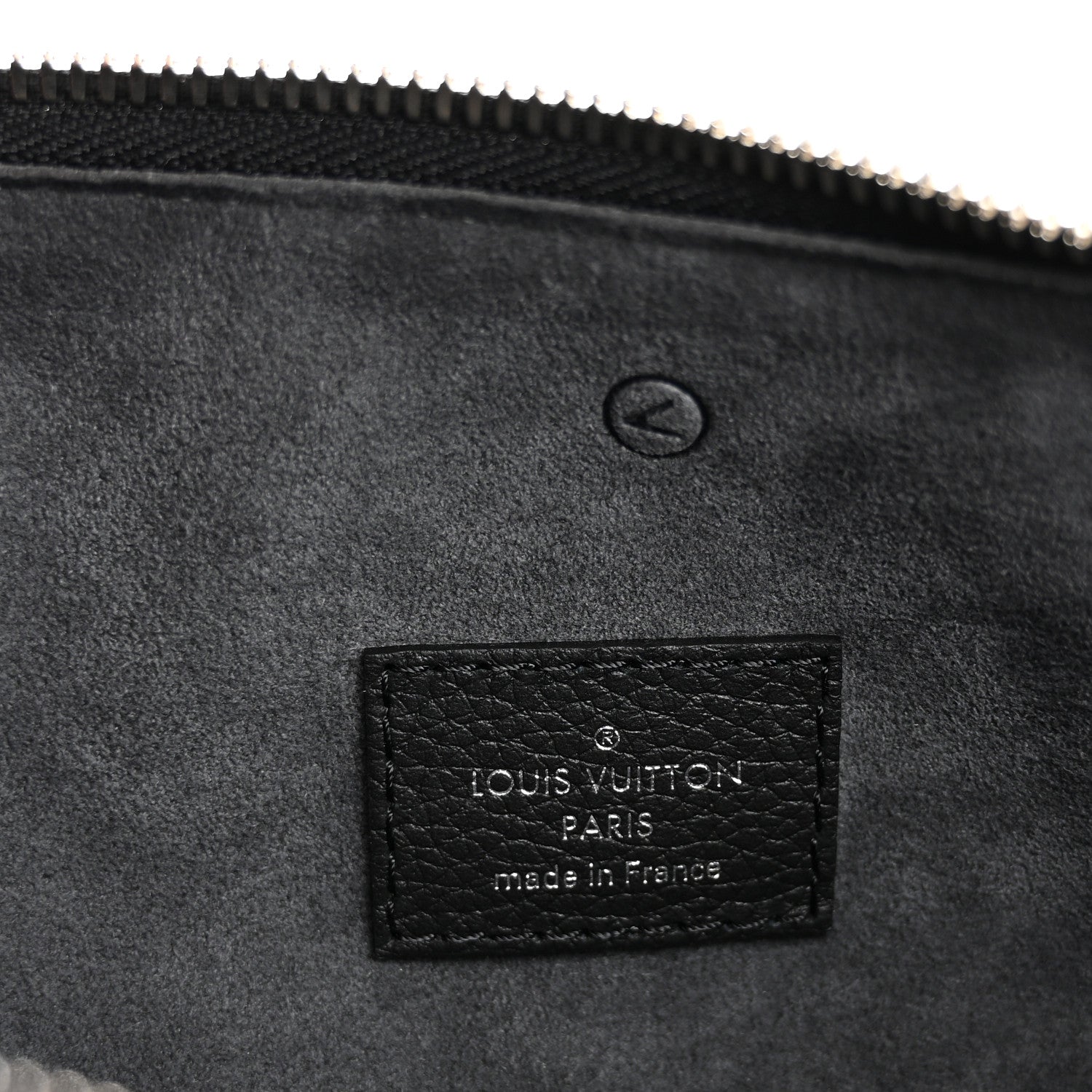 Louis Vuitton Mahina Why Knot MM Black 6 of 9