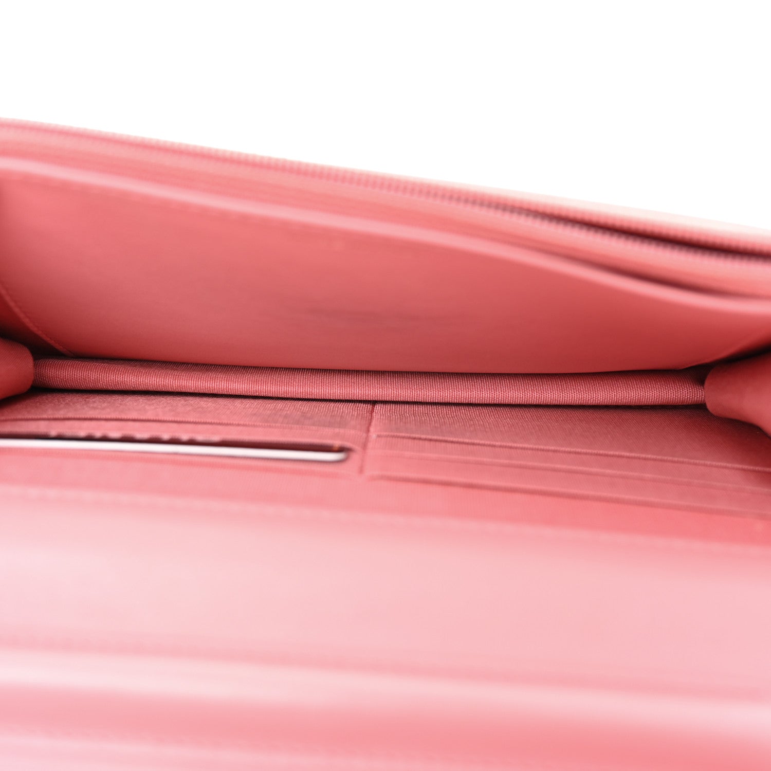 Chanel Caviar Camellia Embossed Wallet On Chain WOC Light Pink 5 of 16