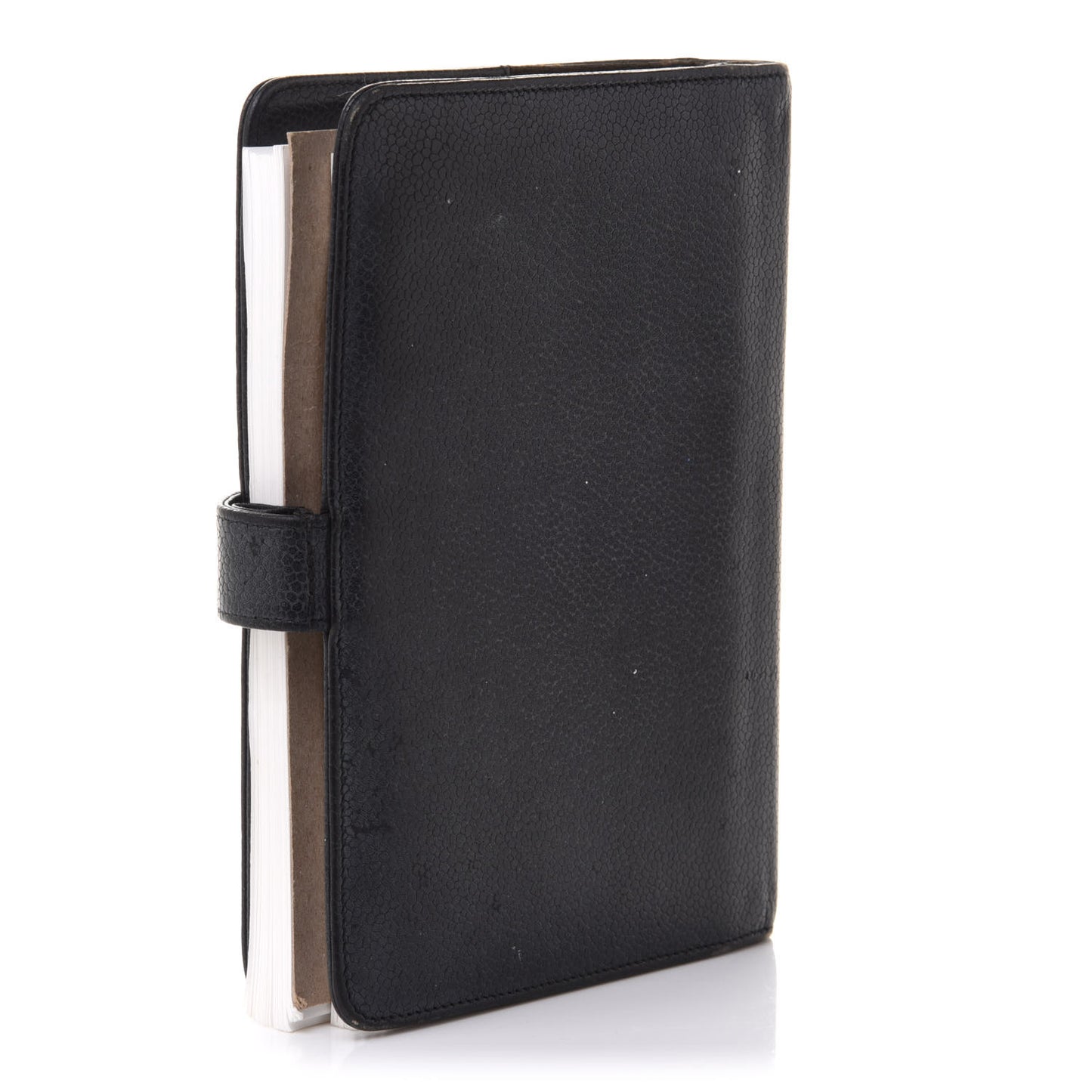 Caviar Timeless CC Ring Agenda Planner Black