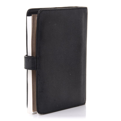 Chanel Caviar Timeless CC Ring Agenda Planner Black 3 of 8