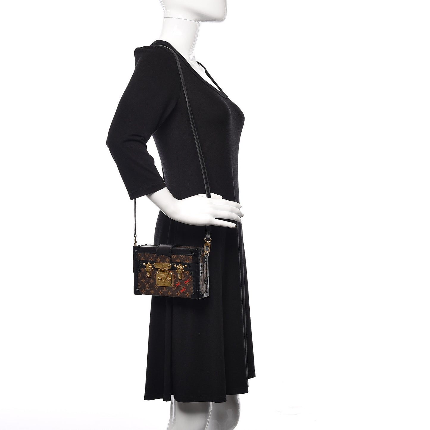 Monogram Petite Malle Black
