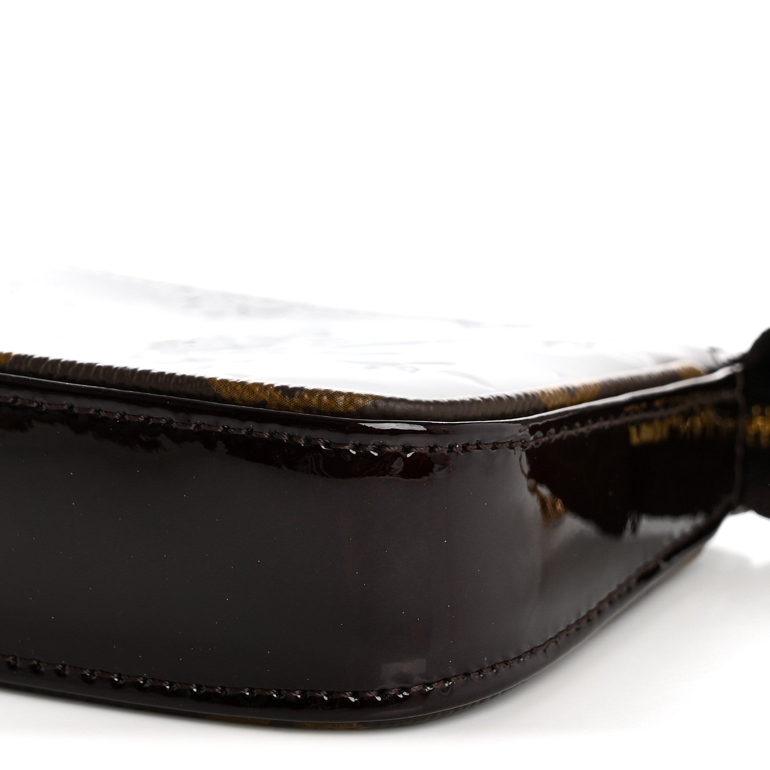 Louis Vuitton Vernis Monogram Mini Pochette Accessories Amarante 8 of 9