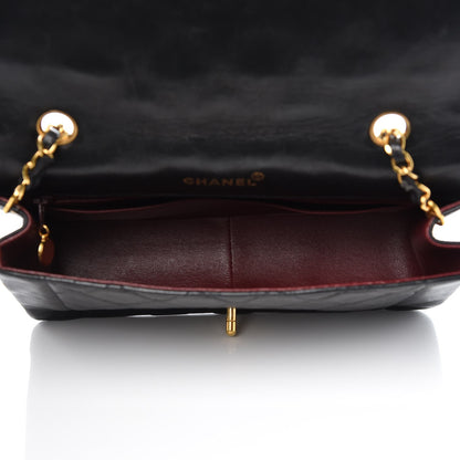 Chanel Lambskin Quilted Medium Single Flap Black 5 of 11