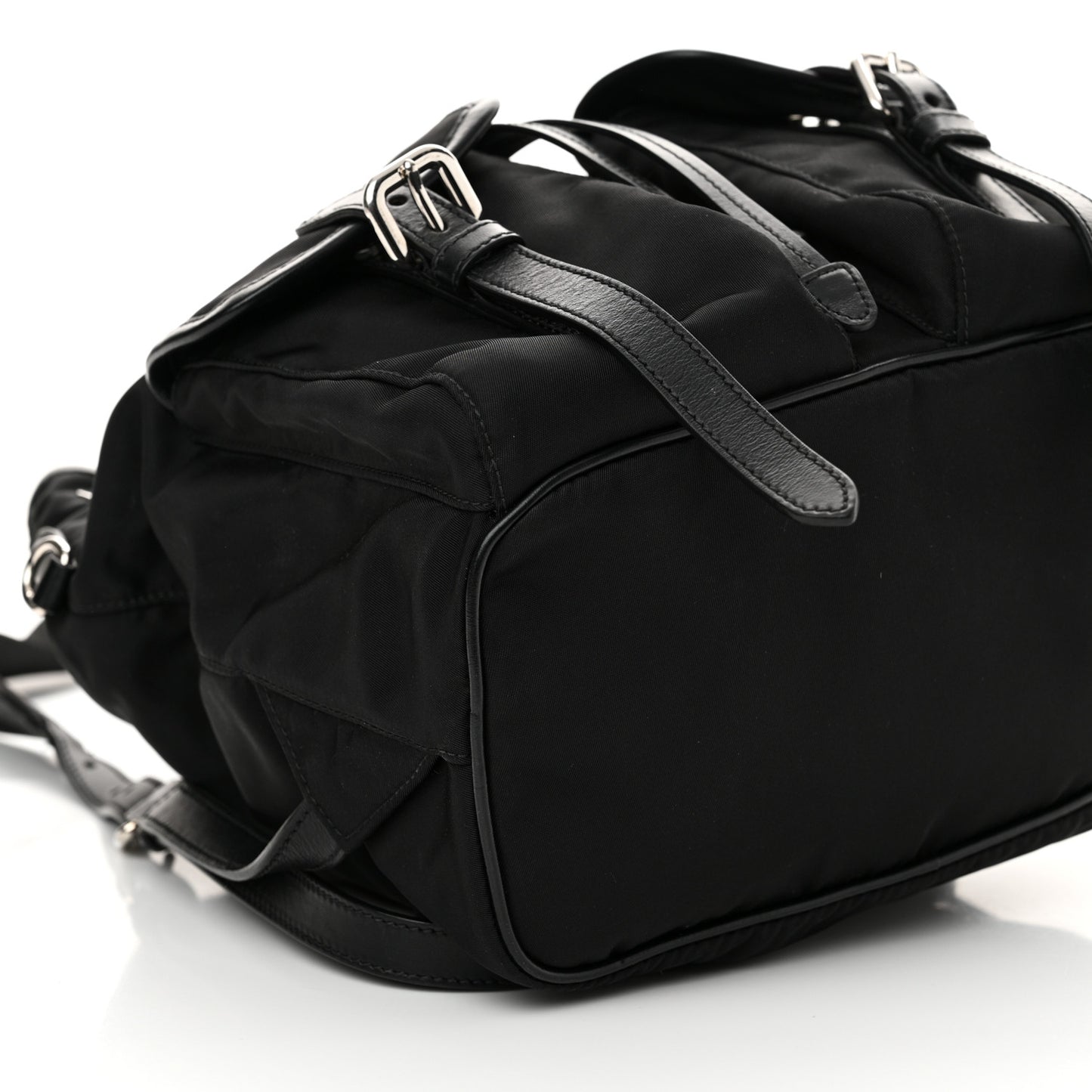 Tessuto Nylon Vitello Backpack Black