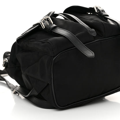 Prada Tessuto Nylon Vitello Backpack Black 9 of 12