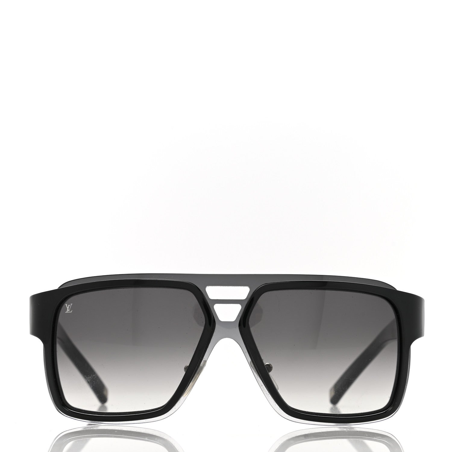 Louis Vuitton Acetate Enigme GM Sunglasses Z0361U Black 2 of 8