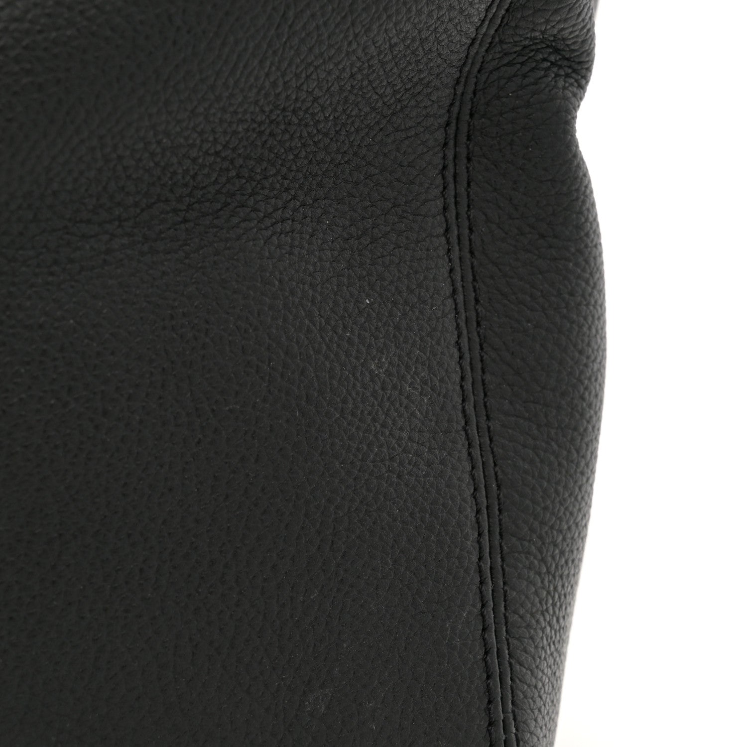 Chanel Calfskin Cerf Executive Shopper Tote Black 12 of 14
