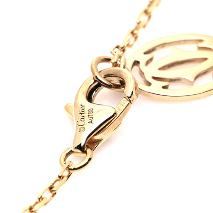 Cartier 18K Yellow Gold Diamond SM D'Amour Pendant Necklace 5 of 6
