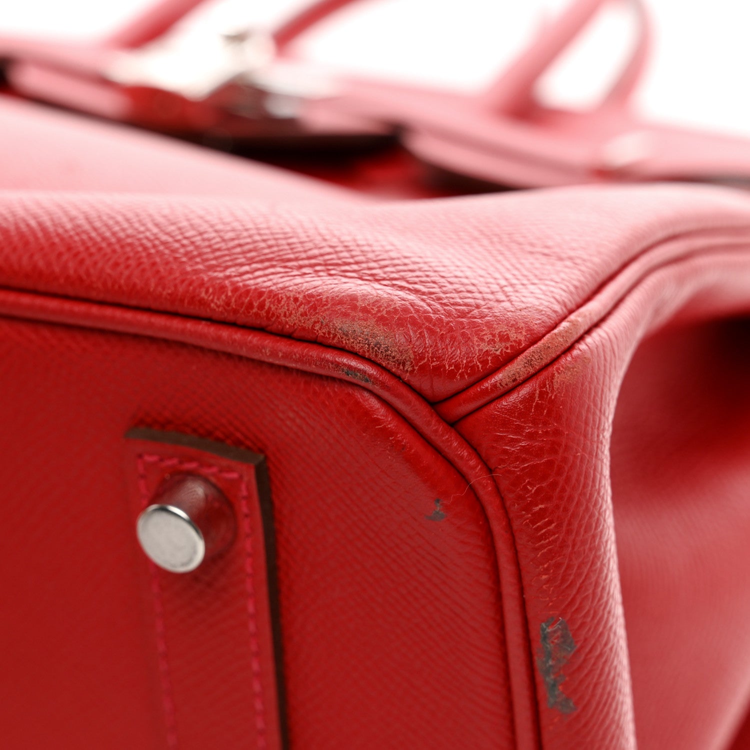 Hermes Epsom Birkin 35 Rouge Garance 15 of 15