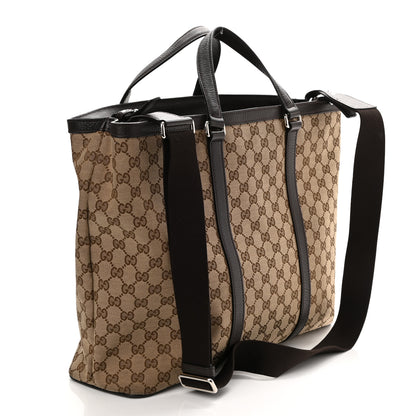 Gucci GG Monogram Large Joy Tote Bag Dark Brown 2 of 10