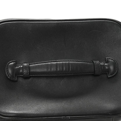 Chanel Lambskin Vanity Cosmetic Case Black 12 of 13