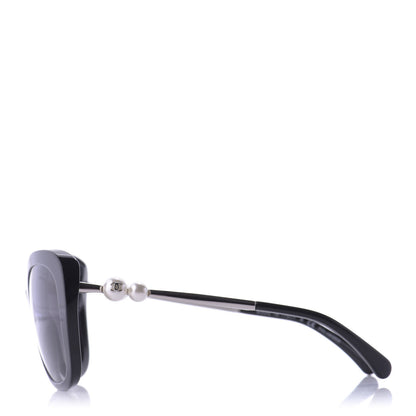 Chanel Polarized Pearl Sunglasses 5339-H Black 3 of 12