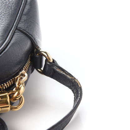 Gucci Pebbled Calfskin Small Soho Disco Bag Blue 12 of 12