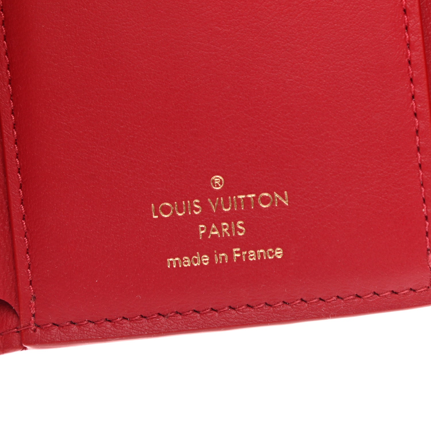 Louis Vuitton Taurillon Capucines Compact Wallet Rubis 5 of 6