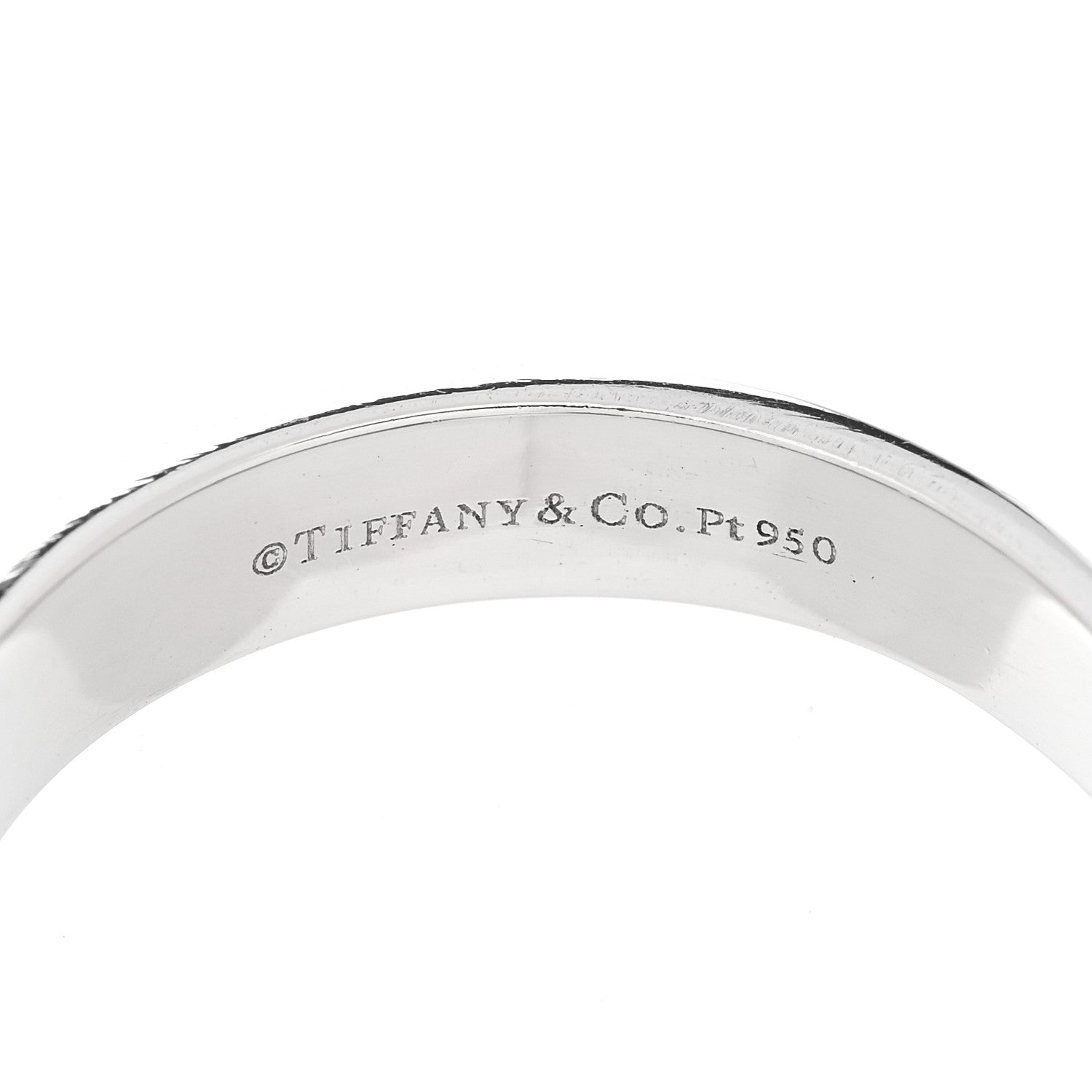 Tiffany Platinum Diamond .20ct Etoile Solitaire Engagement Ring 55 7.25 4 of 6