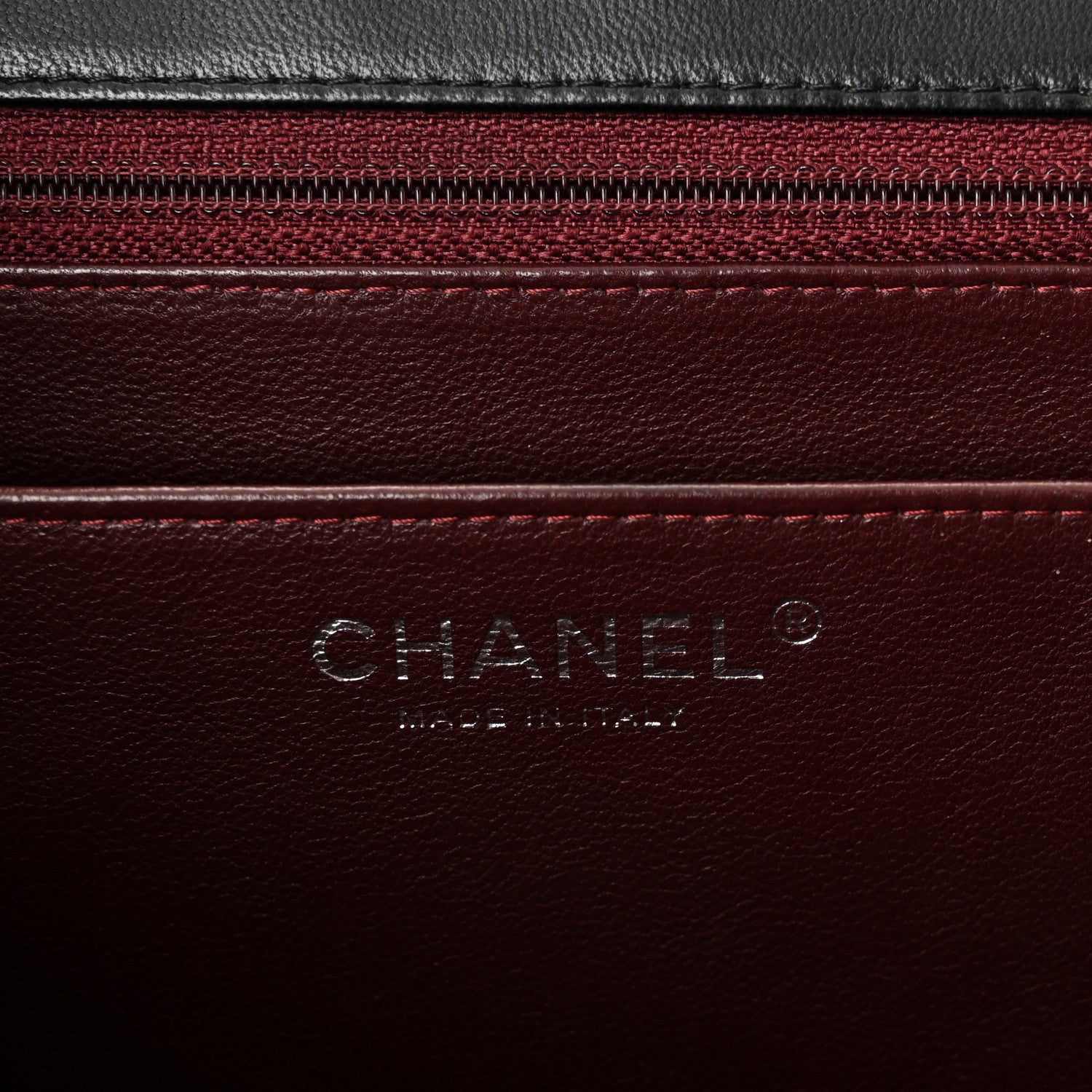 Chanel Lambskin Quilted Maxi Single Flap Black 6 of 10