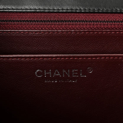 Chanel Lambskin Quilted Maxi Single Flap Black 6 of 10