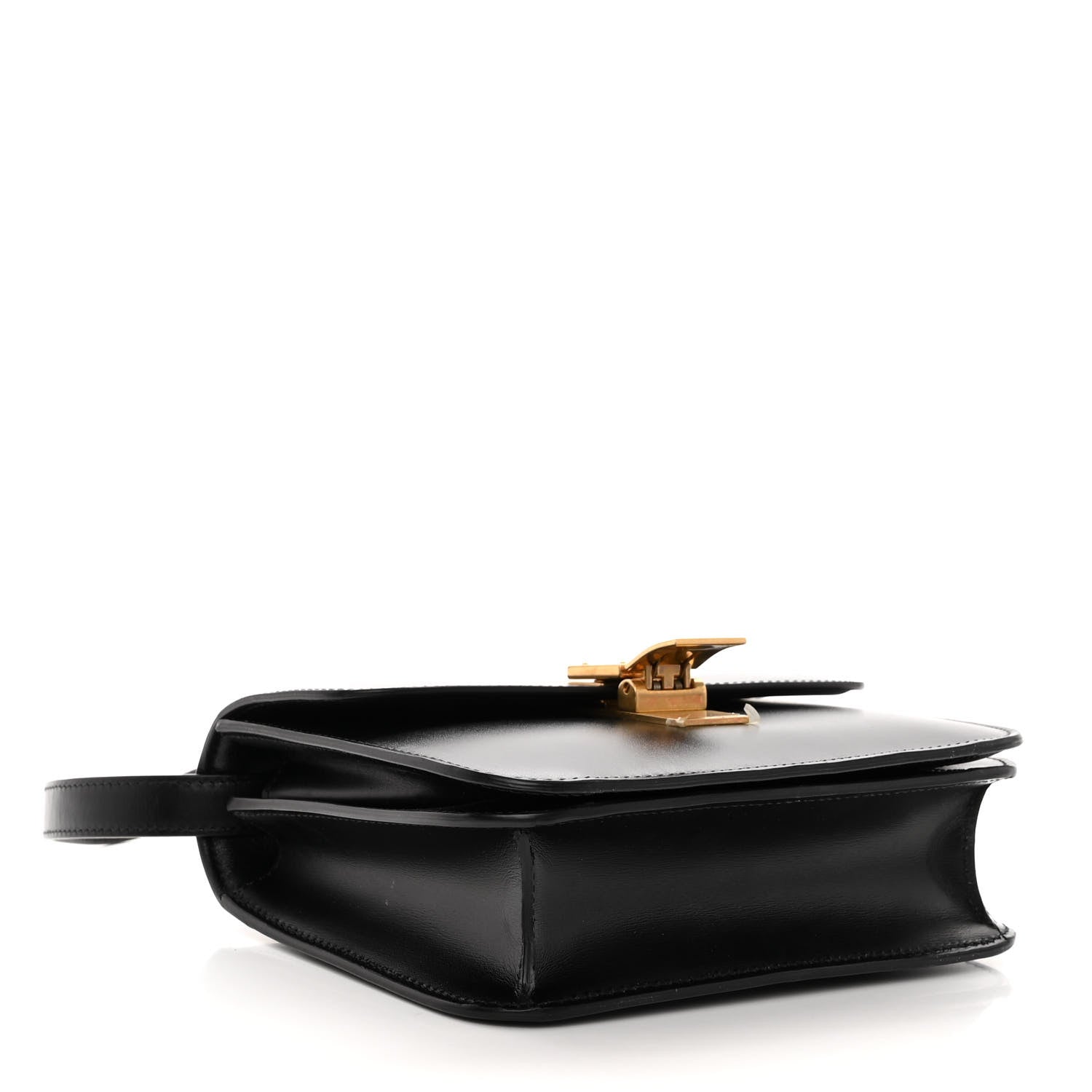 Celine Box Calfskin Teen Classic Box Flap Bag Black 4 of 12