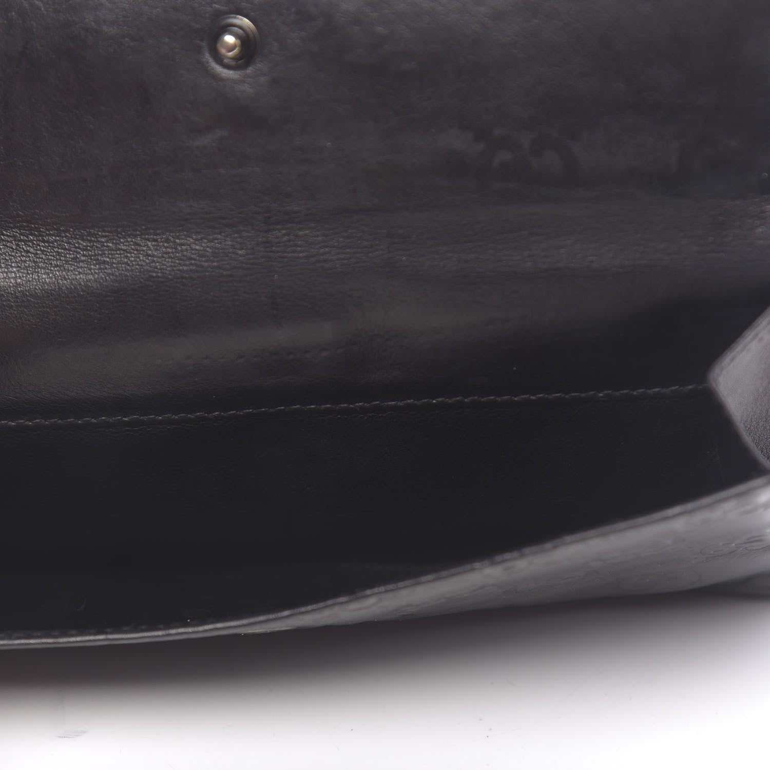 Gucci Guccissima Princy Continental Wallet Black 9 of 9