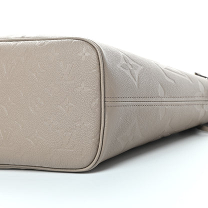 Louis Vuitton Empreinte Monogram Giant Neverfull MM Tourterelle 9 of 9