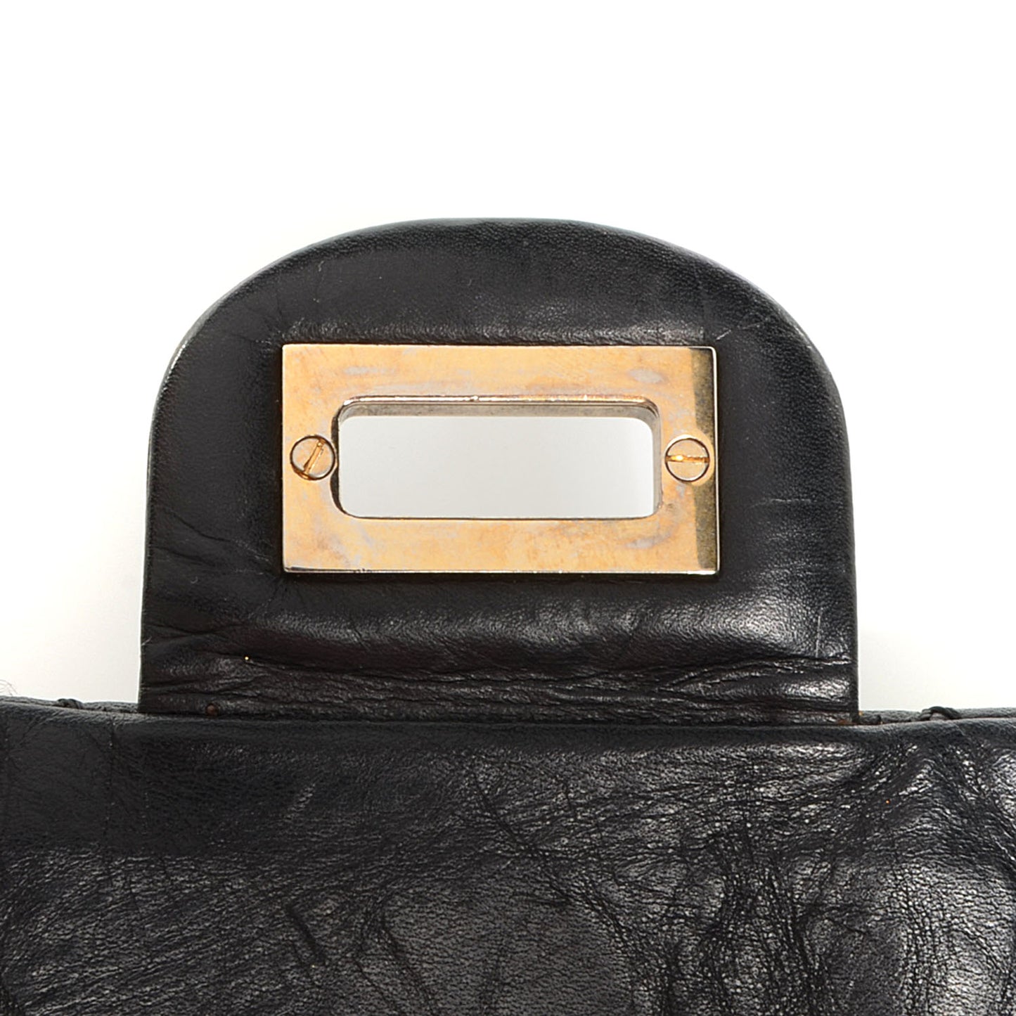 Aged Calfskin 50th Anniversary 2.55 Reissue 225 Flap Black