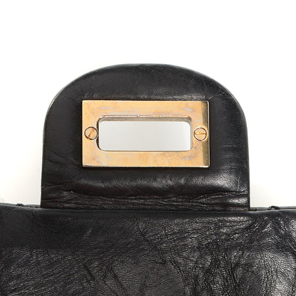 Chanel Aged Calfskin 50th Anniversary 2.55 Reissue 225 Flap Black 7 of 10